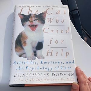 “The cat who cried for help “ Hardback nonfiction